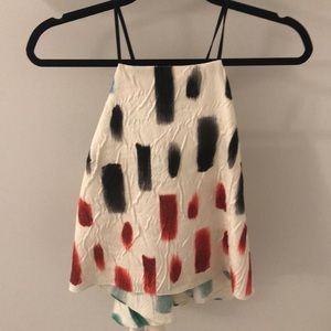 Milly paintbrush stroke top